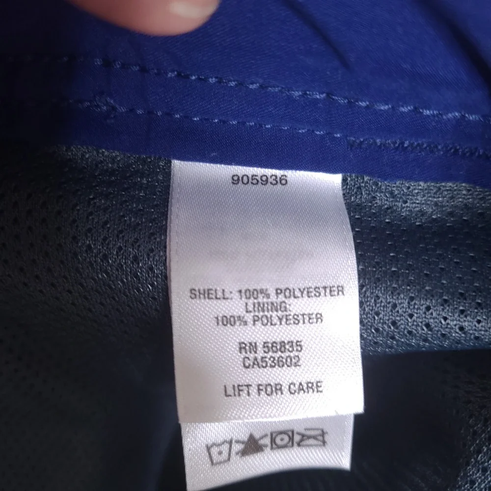 Cabela's Cargo Shorts Mens Large 36 Blue Hybrid‎ Swim Wear Lined Fishing Belted
